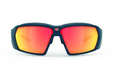 Rudy Project Agent Q - Navy Blau - Multilaser Orange