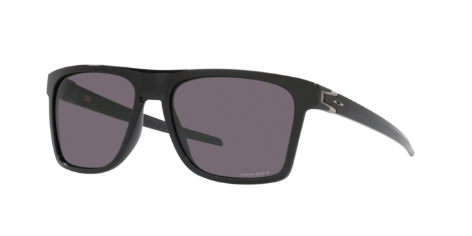 Oakley Leffingwell 0OO9100-01 - Schwarz - PRIZM Grau
