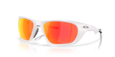 Oakley Lateralis 0OO9431-10 - Weiß - PRIZM Ruby Polarsiert