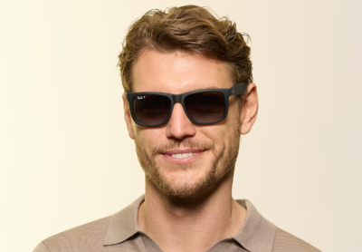 Ray-Ban Justin RB4165-622/T3 - Polarisiert - Schwarz