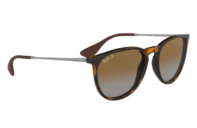 Ray-Ban Erika RB4171-710/T5 - Polarisiert - Braun