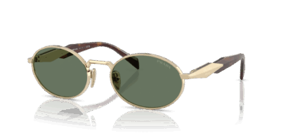 Prada 0PR 65ZS-ZVN70L – Gold mit Braun
