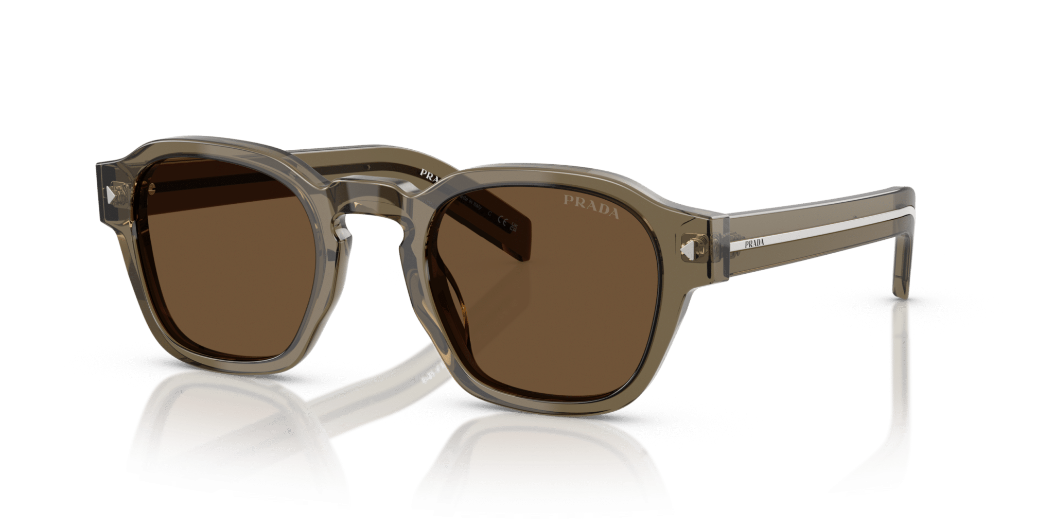 Prada 0PR A16S-18T70F – Transparent Braun